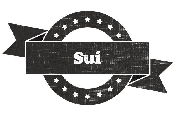 Sui grunge logo