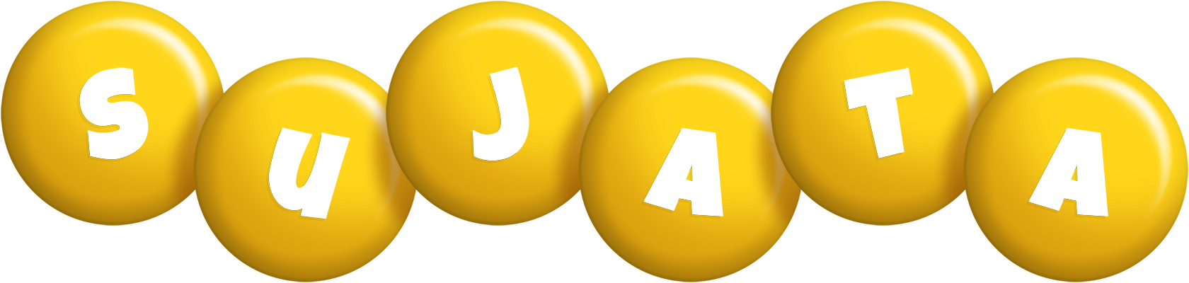 Sujata candy-yellow logo