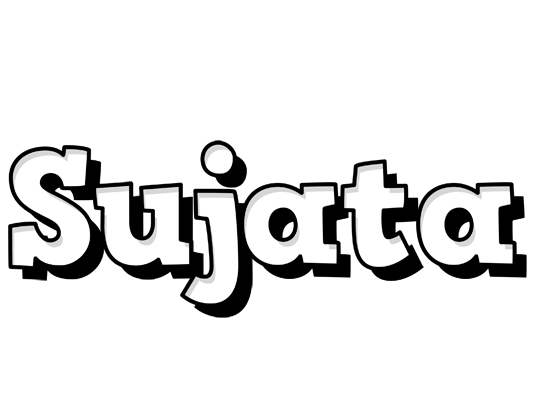 Sujata snowing logo