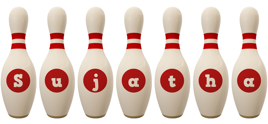 Sujatha bowling-pin logo