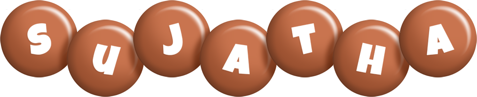 Sujatha candy-brown logo
