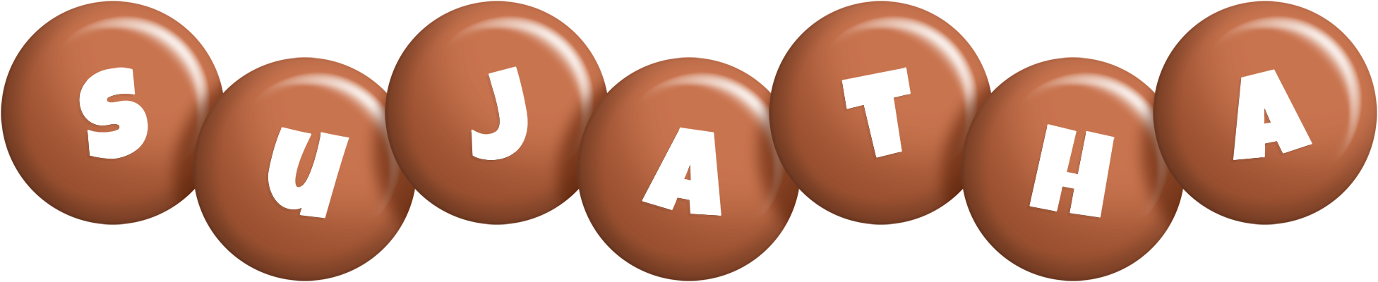 Sujatha candy-brown logo