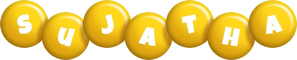 Sujatha candy-yellow logo