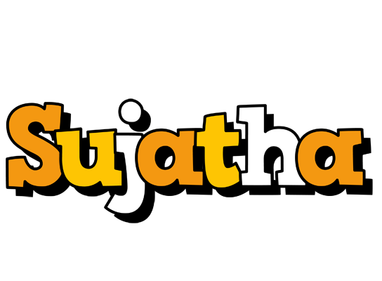Sujatha cartoon logo