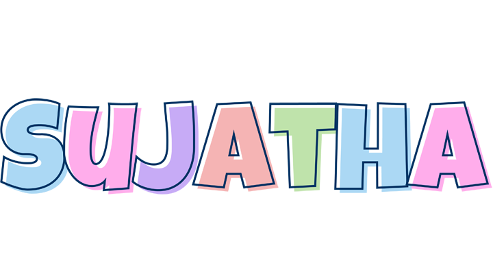 Sujatha pastel logo