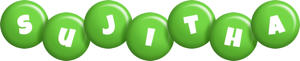 Sujitha candy-green logo