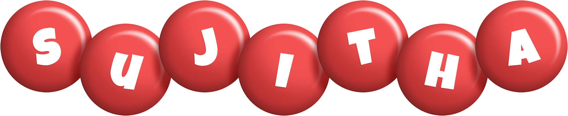 Sujitha candy-red logo
