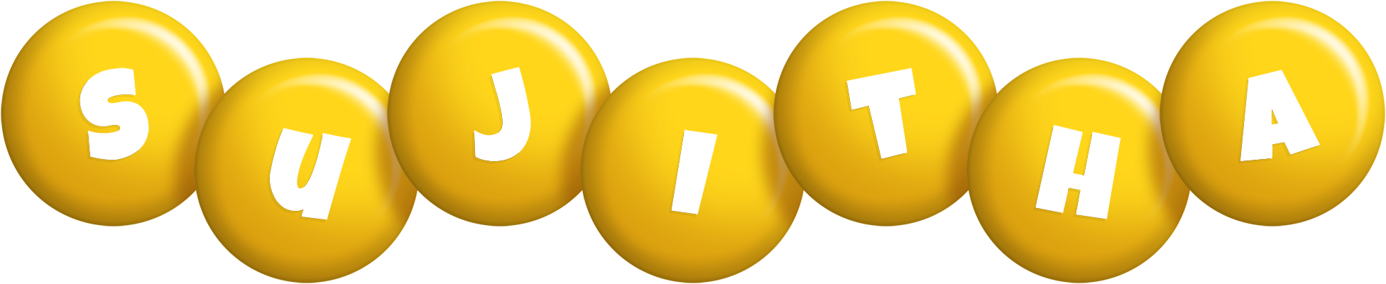Sujitha candy-yellow logo