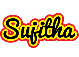 Sujitha flaming logo