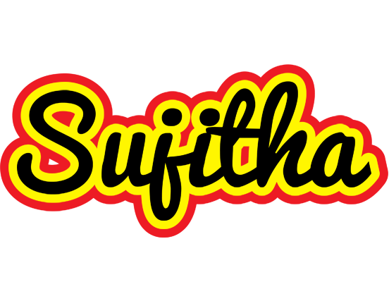 Sujitha flaming logo