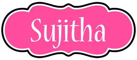 Sujitha invitation logo