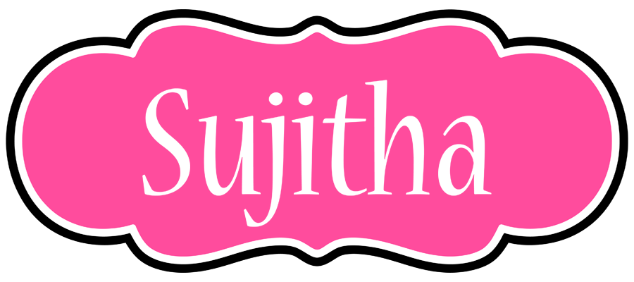 Sujitha invitation logo