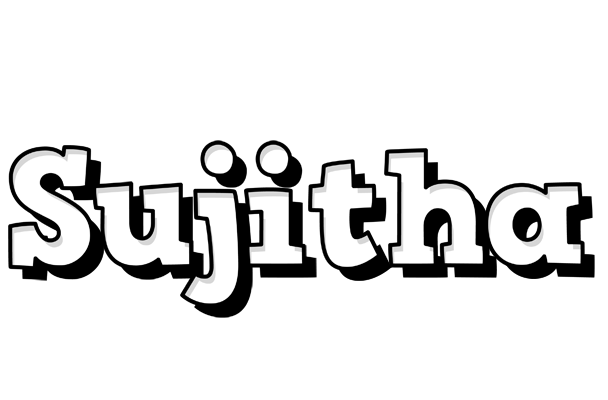 Sujitha snowing logo