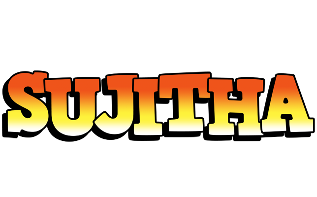 Sujitha sunset logo