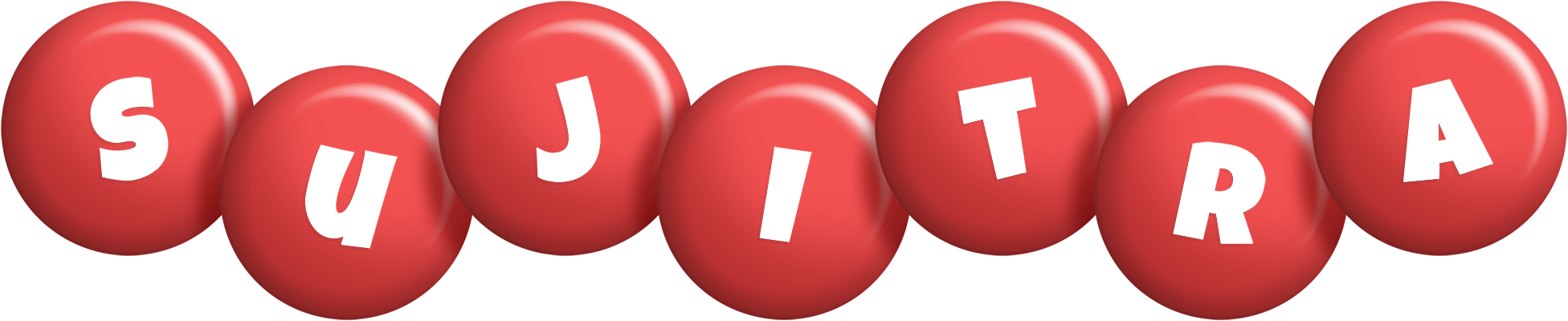 Sujitra candy-red logo