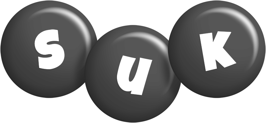 Suk candy-black logo
