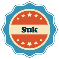 Suk labels logo