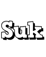 Suk snowing logo