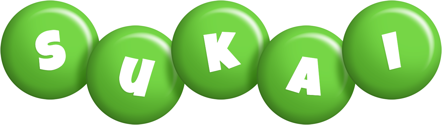Sukai candy-green logo