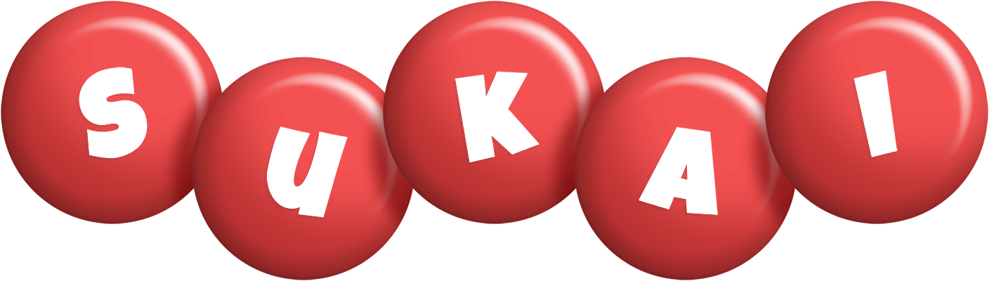 Sukai candy-red logo
