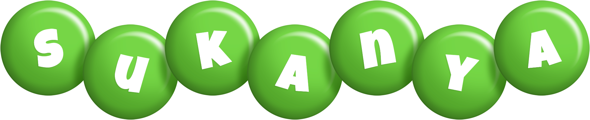 Sukanya candy-green logo