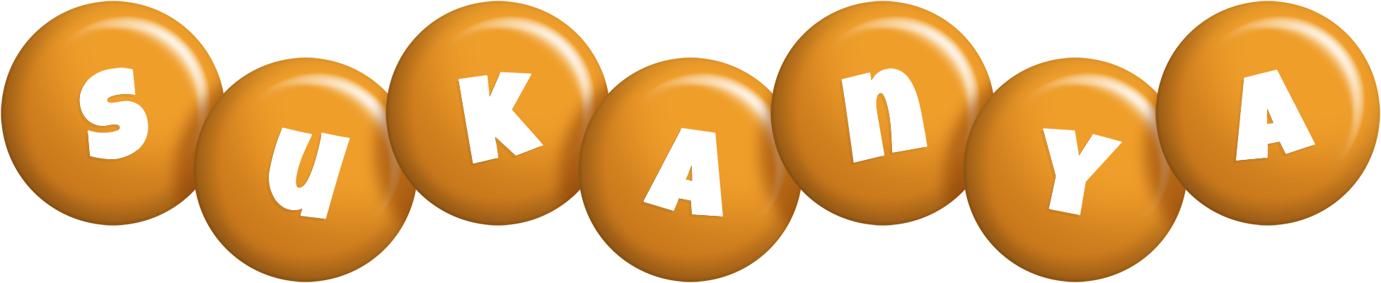 Sukanya candy-orange logo