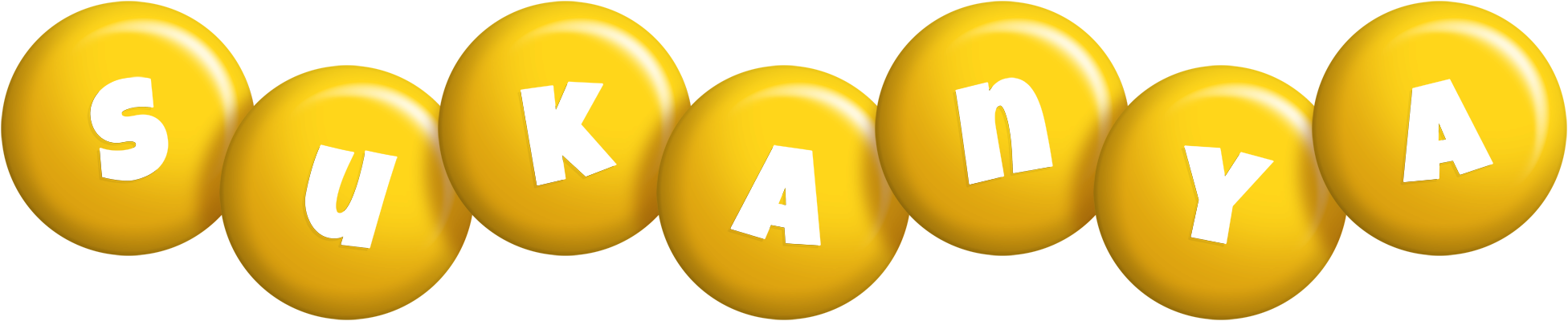 Sukanya candy-yellow logo