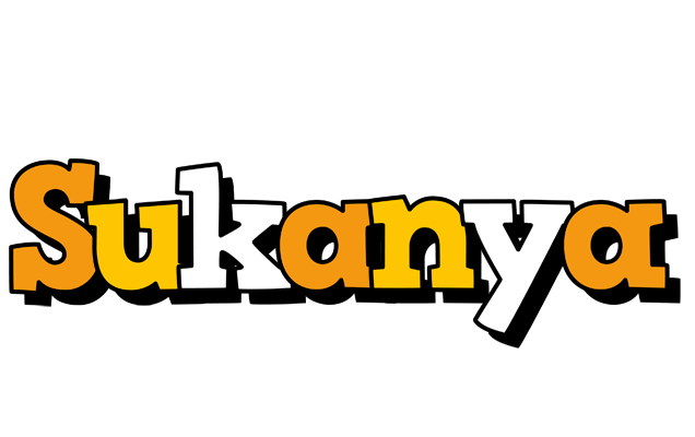 Sukanya cartoon logo