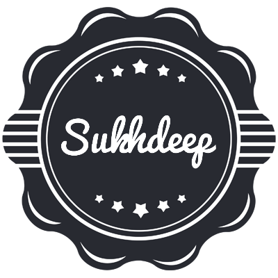 Sukhdeep badge logo