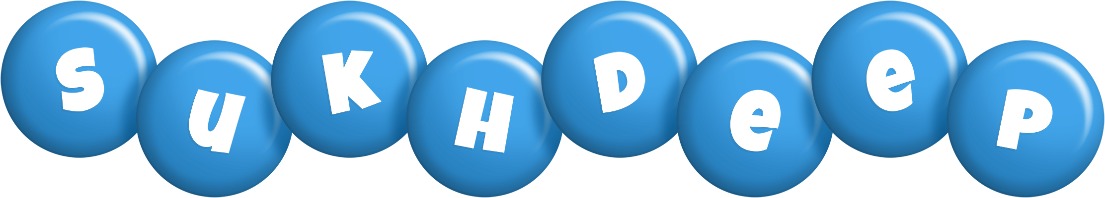 Sukhdeep candy-blue logo