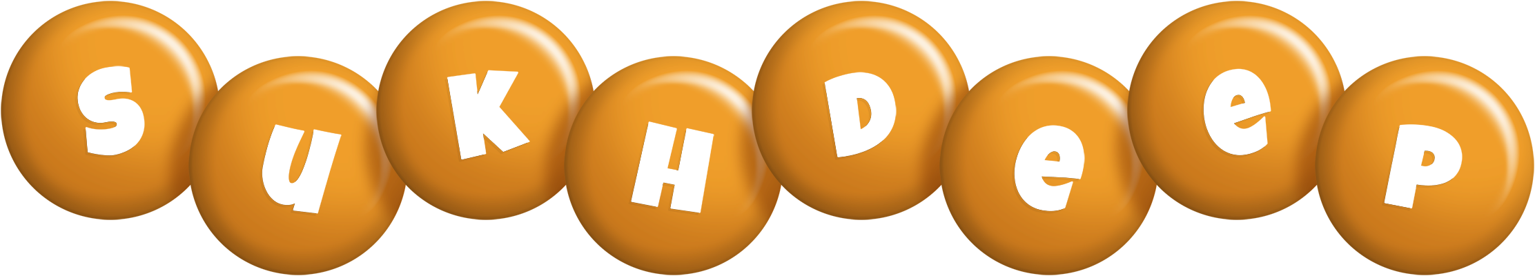 Sukhdeep candy-orange logo