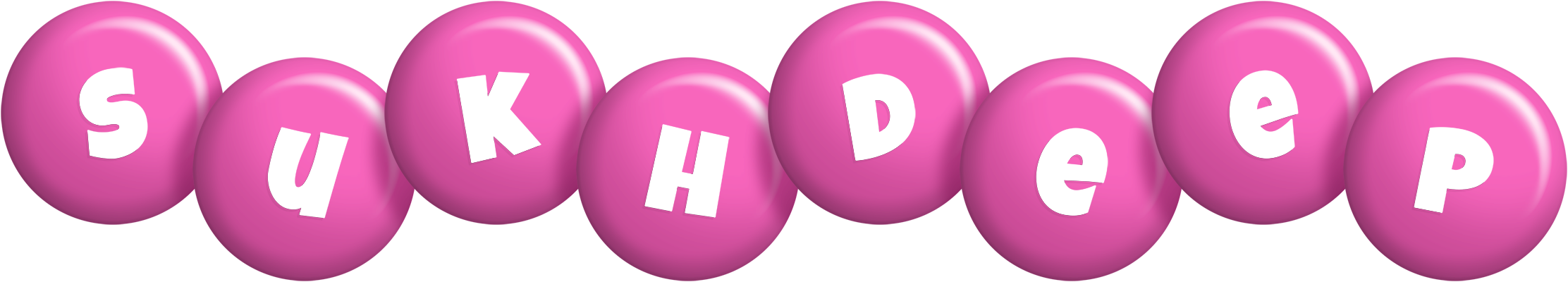 Sukhdeep candy-pink logo