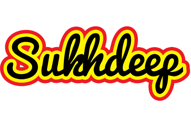 Sukhdeep flaming logo