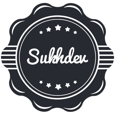 Sukhdev badge logo