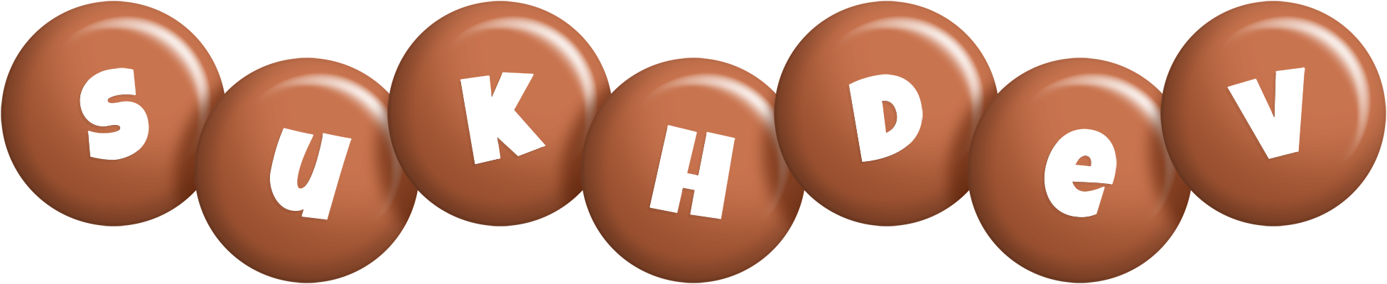 Sukhdev candy-brown logo