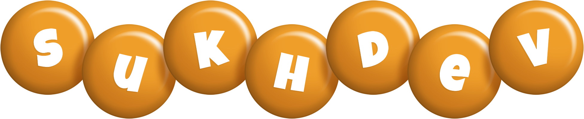 Sukhdev candy-orange logo