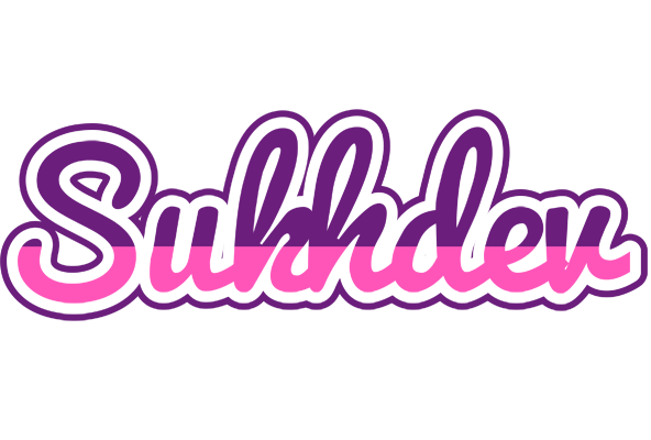 Sukhdev cheerful logo