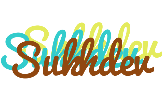 Sukhdev cupcake logo