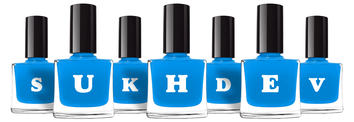 Sukhdev glossy logo