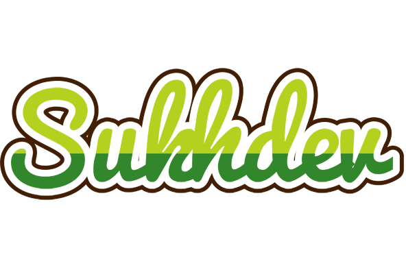 Sukhdev golfing logo