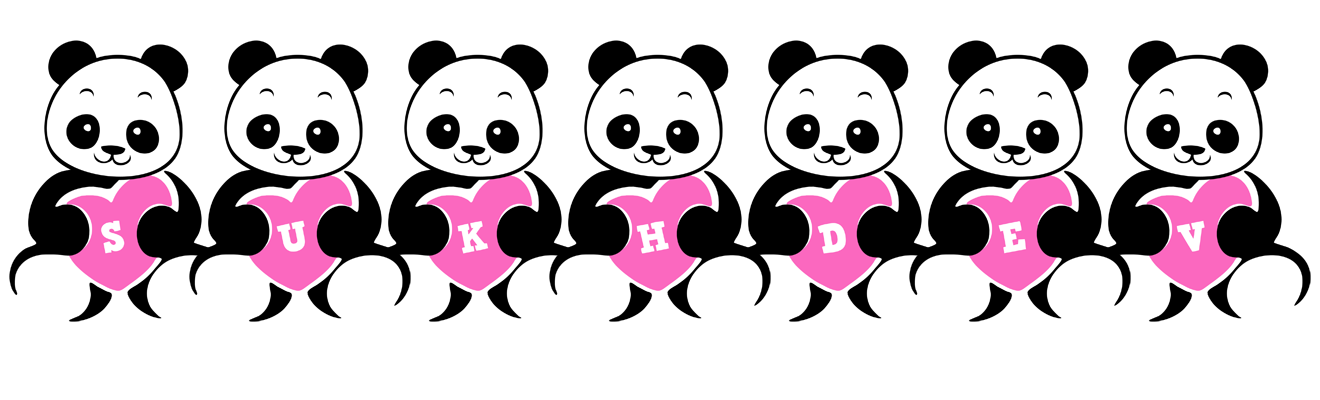 Sukhdev love-panda logo