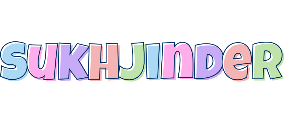 Sukhjinder pastel logo