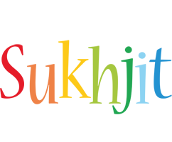 Sukhjit birthday logo