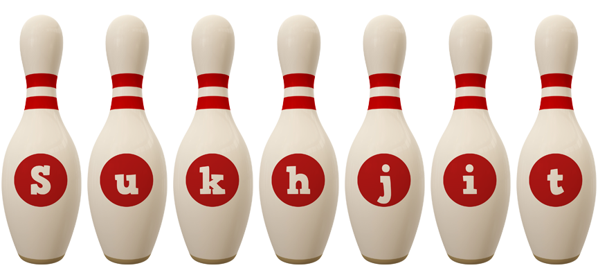 Sukhjit bowling-pin logo