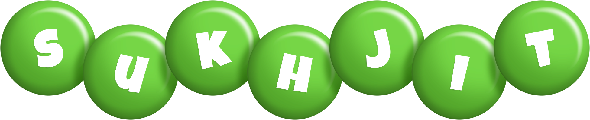 Sukhjit candy-green logo