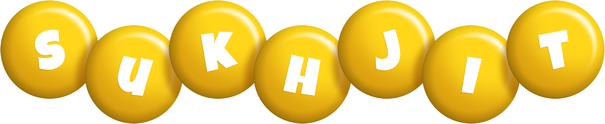 Sukhjit candy-yellow logo