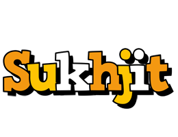 Sukhjit cartoon logo