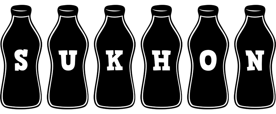 Sukhon bottle logo