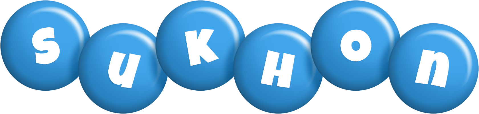 Sukhon candy-blue logo