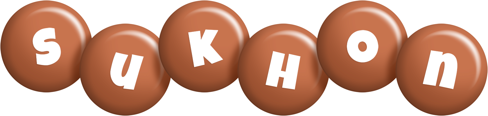 Sukhon candy-brown logo